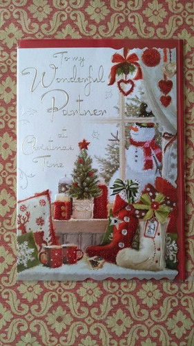Jonny javelin christmas card - javelin,