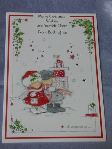Christmas card from - christmas,