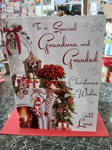 Grandma and grandad christmas - grandma,