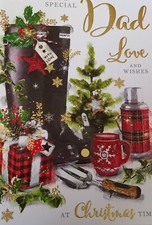 DAD CHRISTMAS CARD ~ QUALITY