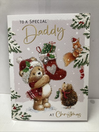 Daddy christmas greeting - christmas,