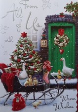 FROM ALL OF US CHRISTMAS CARD