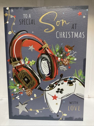 Son christmas greeting - christmas,