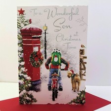Wonderful Son Christmas Card