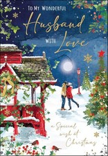 Husband at Christmas Card