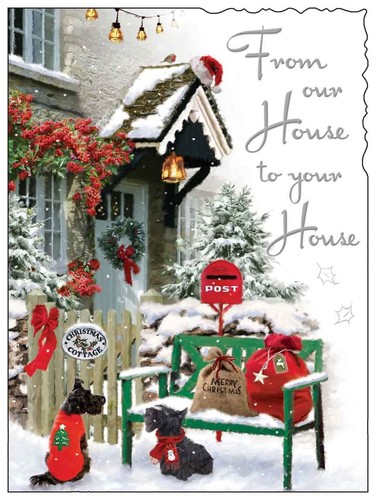 Jonny javelin christmas card - jonny,